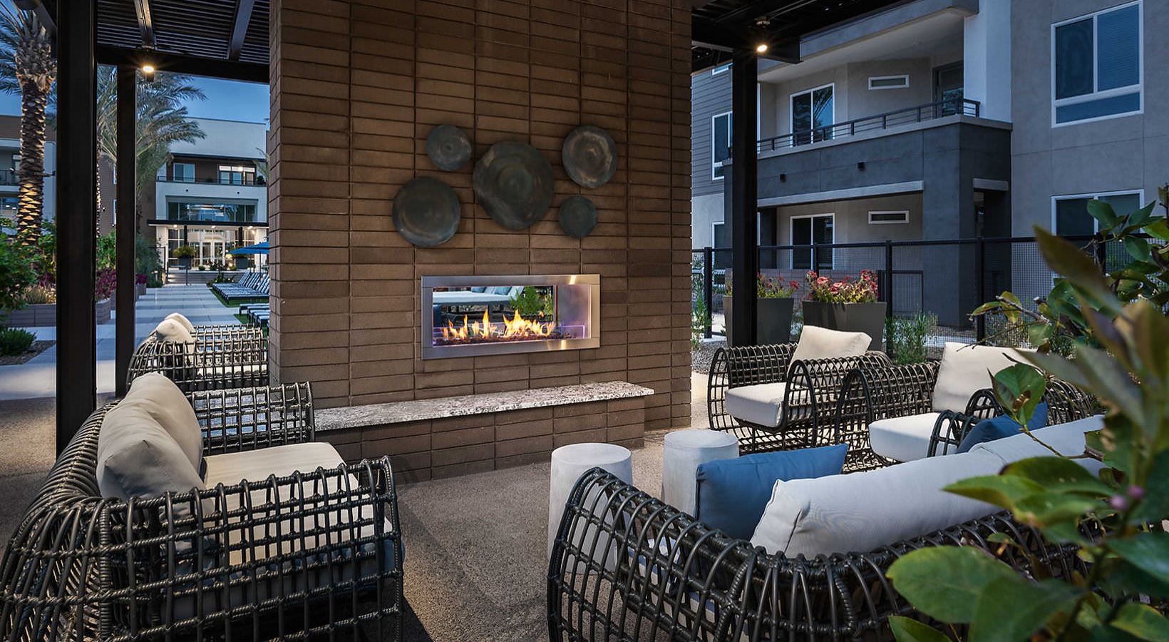 Outdoor Fireplace